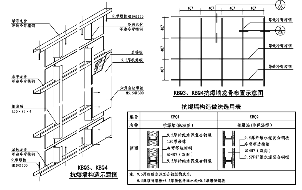 防爆墻1kBQ34